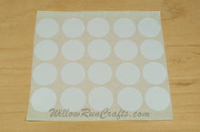 Load image into Gallery viewer, 1 Inch (25mm) Double Sided Circle Stickies 20 Pack