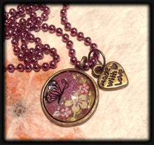 Load image into Gallery viewer, Made with Love Charm 10mm Bronze - 25 pack