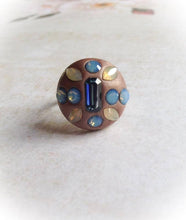 Load image into Gallery viewer, Ring Tray Circle Antique Bronze 16mm