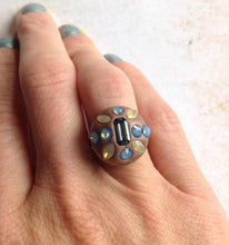 Load image into Gallery viewer, Ring Tray Circle Antique Bronze 16mm