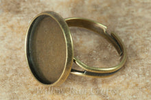 Load image into Gallery viewer, Ring Tray Circle Antique Bronze 16mm