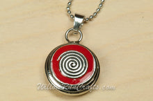 Load image into Gallery viewer, 1 Snap Button Pendant Silver
