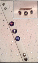 Load image into Gallery viewer, Snap Leather Bracelet - White