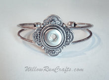 Load image into Gallery viewer, Snap Cuff Bracelet 18mm Snap