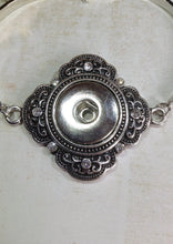 Load image into Gallery viewer, Snap 18mm Bracelet Silver Plated