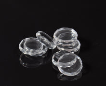 Load image into Gallery viewer, 1 inch Glass Faceted Circle