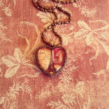 Load image into Gallery viewer, 25mm Glass Heart Cabochons