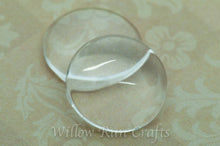 Load image into Gallery viewer, 16mm Glass Circle Cabochons