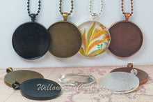 Load image into Gallery viewer, 38mm Glass Circle Cabochons