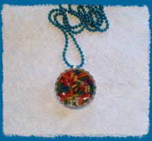 Load image into Gallery viewer, 2.4 mm 24" Ball Chain Necklace Teal