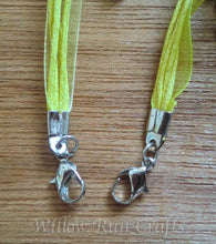 Load image into Gallery viewer, Yellow Organza Ribbon