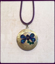 Load image into Gallery viewer, Dark Purple Suede Necklace
