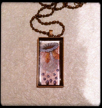 Load image into Gallery viewer, Antique Copper Bead Bar Chain 20" with Lobster Clasp