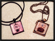 Load image into Gallery viewer, Pendant Tray Square Antique Copper 25mm