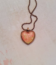 Load image into Gallery viewer, Pendant Tray Heart Antique Copper 25mm