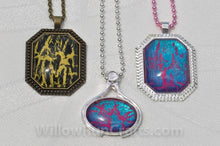 Load image into Gallery viewer, Pendant Tray Octagon Antique Bronze 22 x 30mm