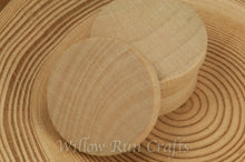 Load image into Gallery viewer, Wood Circle with Straight Edge 1 inch