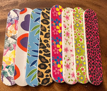 Load image into Gallery viewer, Nail File Thank You Gift, 10 different designs, Pack of 10

