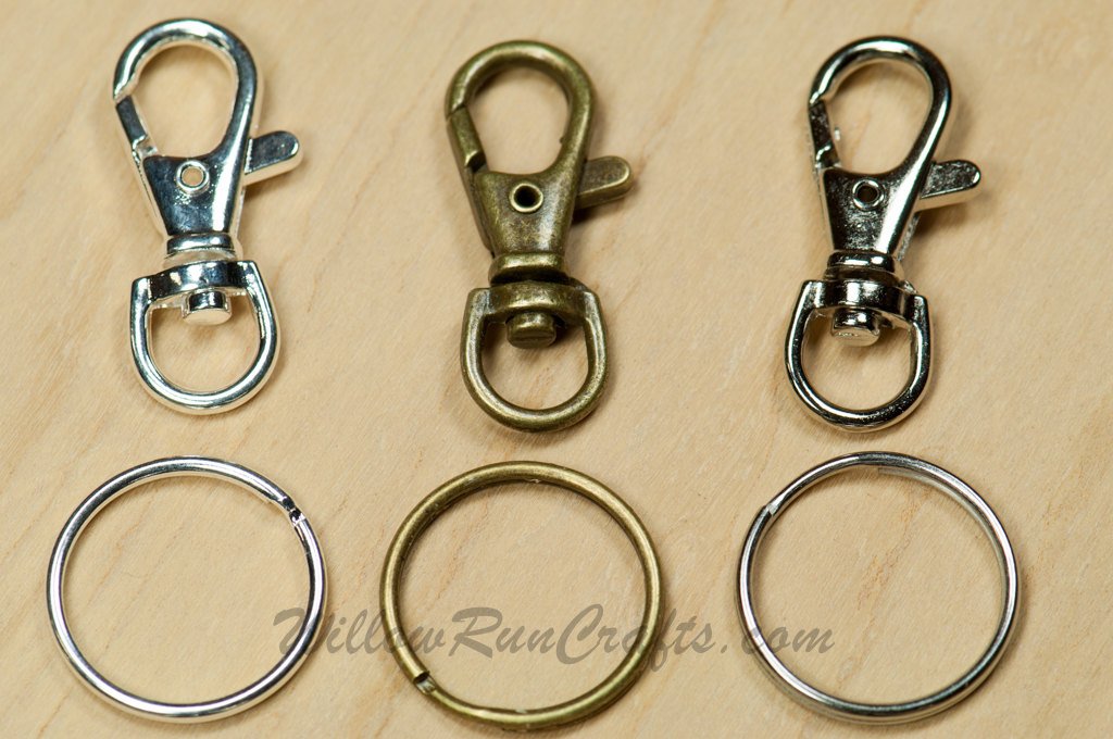 Swivel Clip and Key Ring