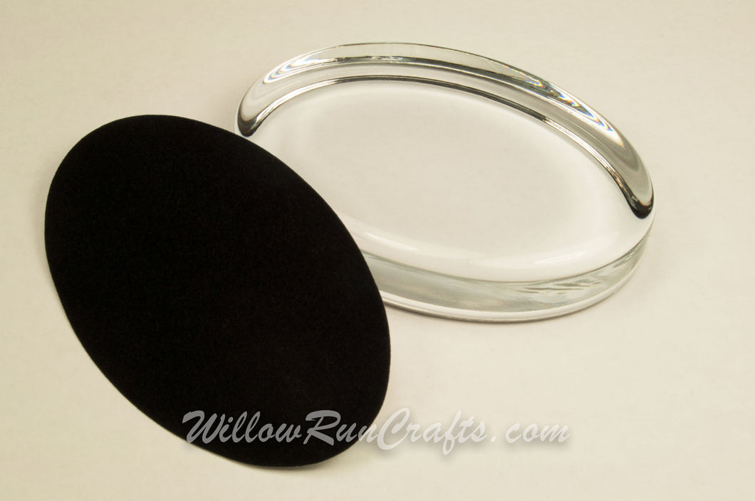 Glass Oval Paperweight Kit