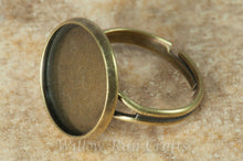 Load image into Gallery viewer, Ring Tray Circle Antique Bronze 16mm
