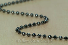 Load image into Gallery viewer, 1.5 mm 24&quot; Ball Chain Necklace Gunmetal
