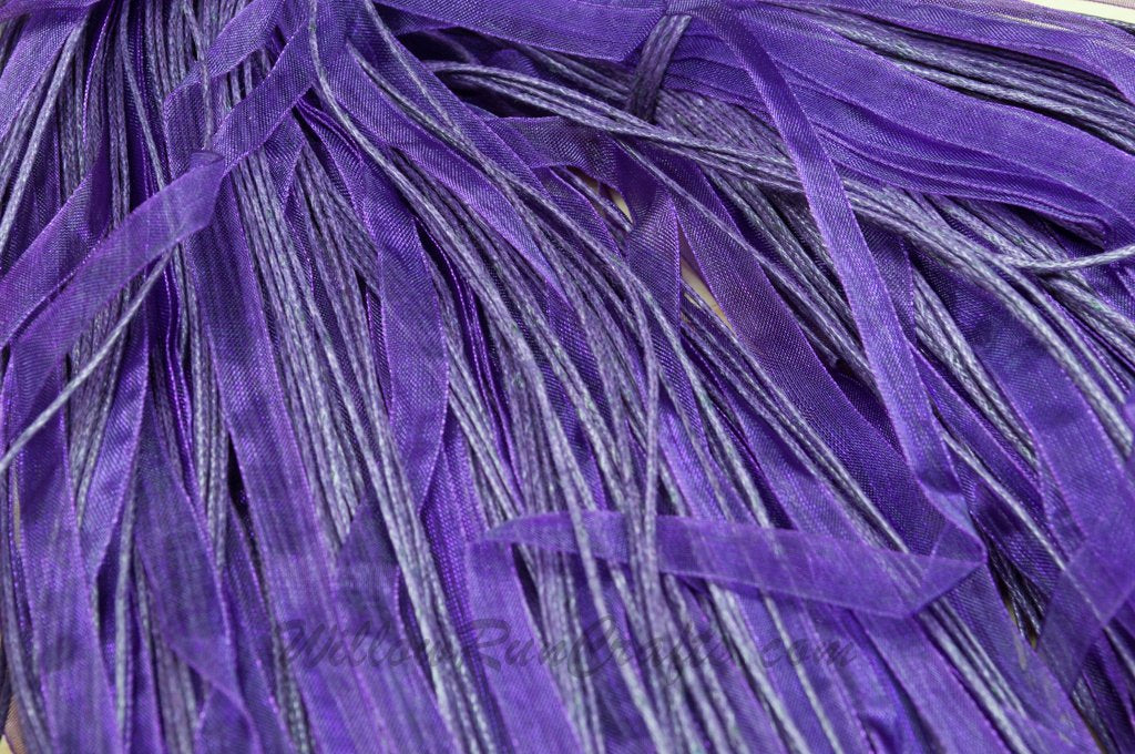 Purple Organza Ribbon 24